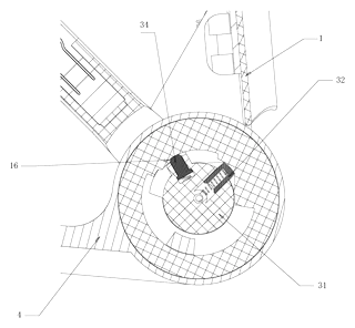 Folding Child Seat with Linked Backrest and Armrest Mechanism - Patent Fig. 42