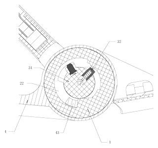 Folding Child Seat with Linked Backrest and Armrest Mechanism - Patent Fig. 5