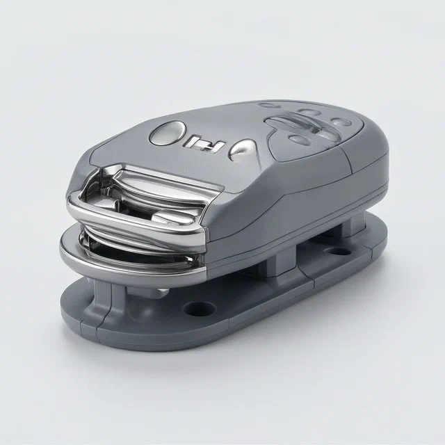 Toggle-Unlock Buckle with Combined Opening Motion - product render