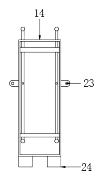 Dynamic Display Stand for Indoor Furnishing with Motor-Driven Moving Plates - Patent Fig. 5