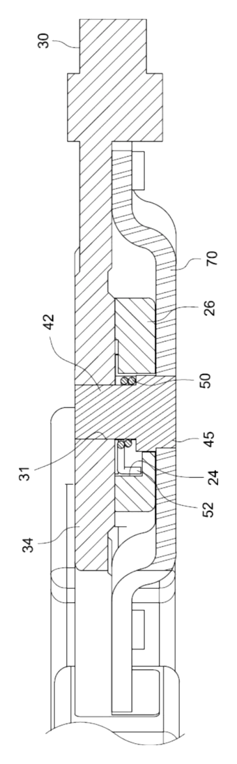 Ratchet Water Pipe Wrench with Two-Stage Jaw Adjustment - Patent Fig. 8