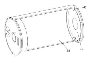 Multifunctional Solar LED Garden Lamp with Detachable Lantern Body - Patent Fig. 15