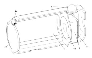 Multifunctional Solar LED Garden Lamp with Detachable Lantern Body - Patent Fig. 4