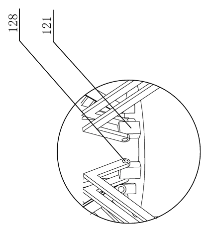 Motorized Folding Clothing Display Stand with Dummy Mechanism - Patent Fig. 8