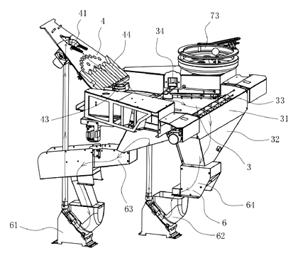 Ball-Pushing Game Device with Dual-Size Ball Circulation - Patent drawing - ball circulation