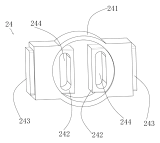 Truss-Type Foldable Desk Lamp with Longitudinal and Transverse Guide Adjustment - Patent Fig. 8