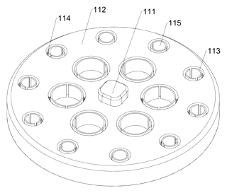 Dressing Table with Rotary Light Compensating Mirror - Patent Fig. 9