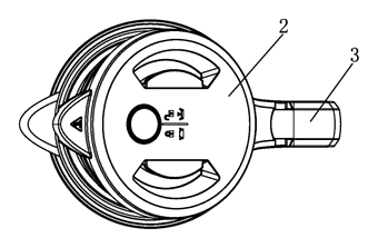 Rotatable Detachable Cup Lid Connection Structure for Electric Kettles - Patent Fig. 11