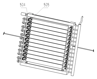 Automatic Shoe Cleaning Station with Rotating Platform and Four-Step Cycle - Patent Fig. 10