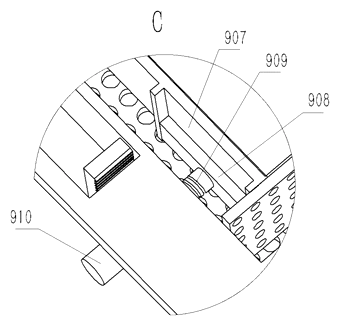 Automatic Shoe Cleaning Station with Rotating Platform and Four-Step Cycle - Patent Fig. 14