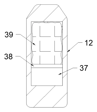 Adjustable Radian Hair Removal Roller Brush with Pneumatic Surface Adaptation - Patent Fig. 5