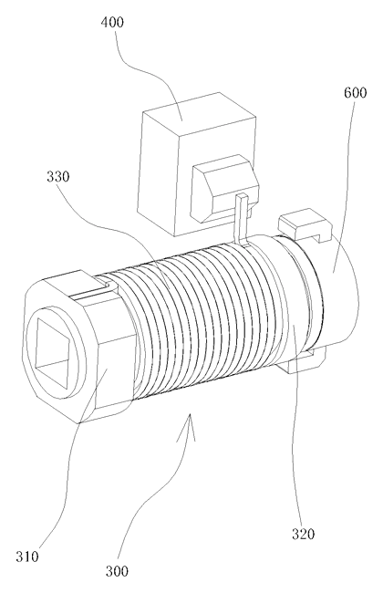 Chair Back Table with One-Way Locking Mechanism for Adjustable Seats - Patent Fig. 3