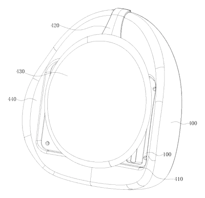 Adjustable Massager with Longitudinal Reciprocating Mechanism - Patent drawing - overall structure