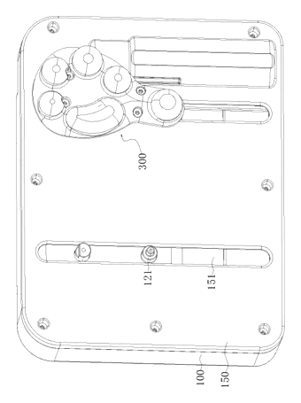 Adjustable Massager with Longitudinal Reciprocating Mechanism - Patent Fig. 9