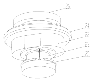 Foldable Car Seat Table with Adjustable Rotating Mechanism - Patent Fig. 11