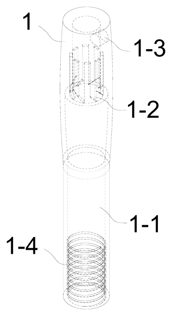 Push-Type Ballpoint Pen with a Pressing Pen Clip Mechanism - Patent Fig. 4