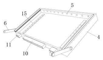 Stretchable Folding Lamp Box with Hinged Side Wings - Patent Fig. 4