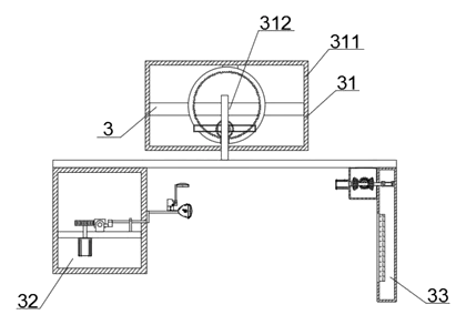 Automatic Light-Supplementing Clothing Display Stand - Patent drawing - overall structure