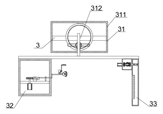 Automatic Light-Supplementing Clothing Display Stand - Patent Fig. 2