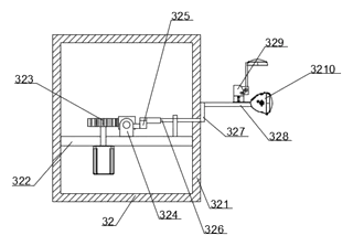Automatic Light-Supplementing Clothing Display Stand - Patent Fig. 4