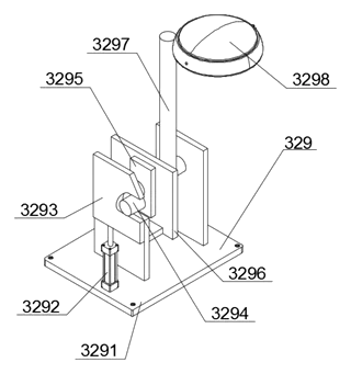 Automatic Light-Supplementing Clothing Display Stand - Patent Fig. 6