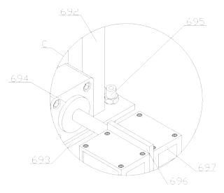 Motorized Rotating Shoe and Clothing Display Stand with Quick-Release Assembly - Patent Fig. 10