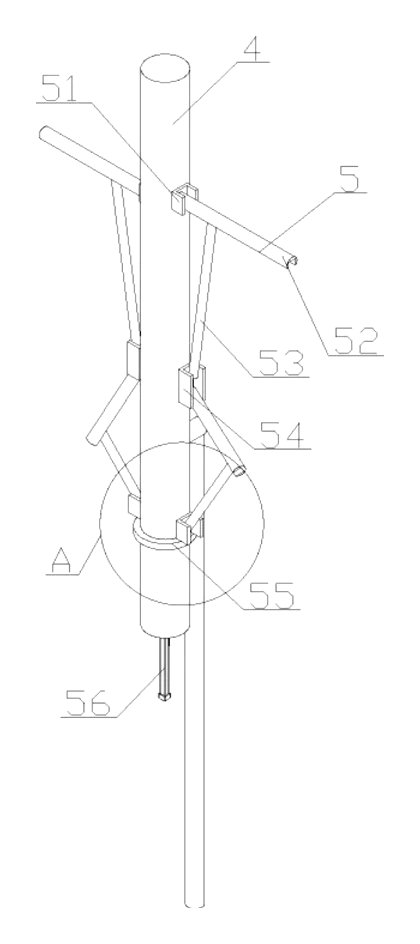 Motorized Rotating Shoe and Clothing Display Stand with Quick-Release Assembly - Patent Fig. 2