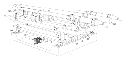 Motorized Linear Tool Storage Device for Industrial Tapping Machines - Patent Fig. 3