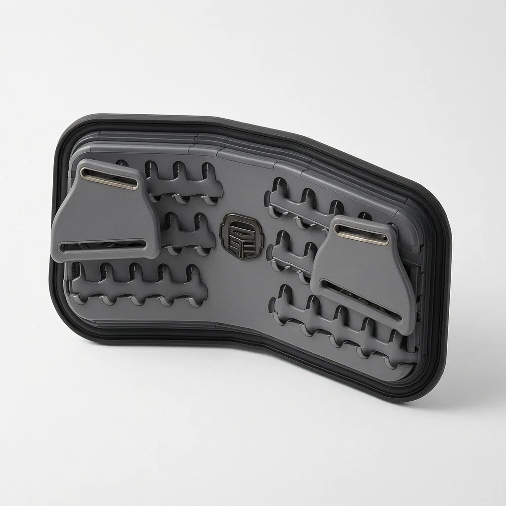 Adjustable Shoulder Strap Connecting Seat for Backpacks - product render