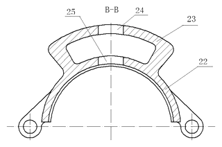 Flexible Joint Sleeve Mounting and Dismounting Tool with Quick-Release Clamping Ring - Patent Fig. 8
