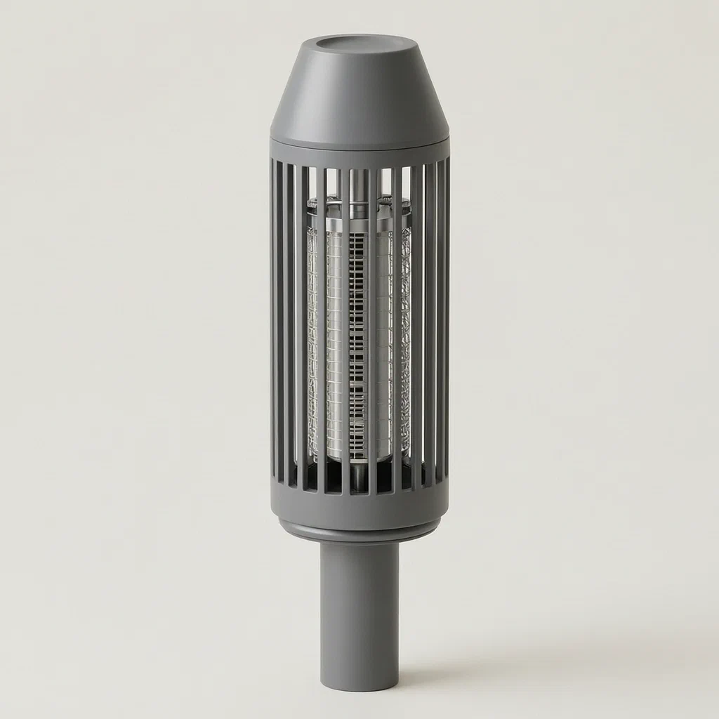 Garden Lamp with Automatic Mosquito Net Cleaning - product render