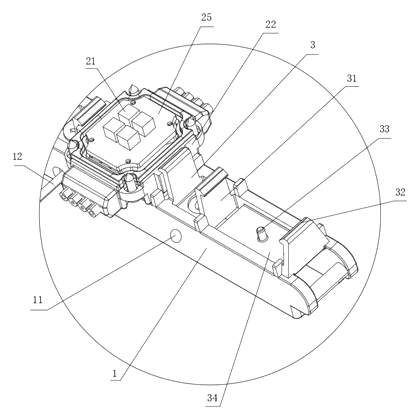 Lightweight LED Curtain Screen with Puncture-Contact Lamp Modules - Patent Fig. 2