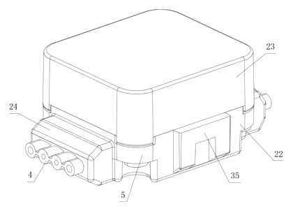 Lightweight LED Curtain Screen with Puncture-Contact Lamp Modules - Patent Fig. 3