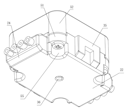 Lightweight LED Curtain Screen with Puncture-Contact Lamp Modules - Patent Fig. 4
