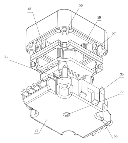 Lightweight LED Curtain Screen with Puncture-Contact Lamp Modules - Patent Fig. 6