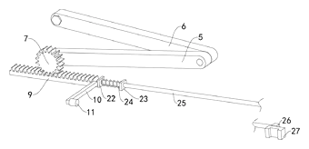 Educational Jigsaw Puzzle with Built-In Storage Box and Gear-Driven Release - Patent Fig. 7