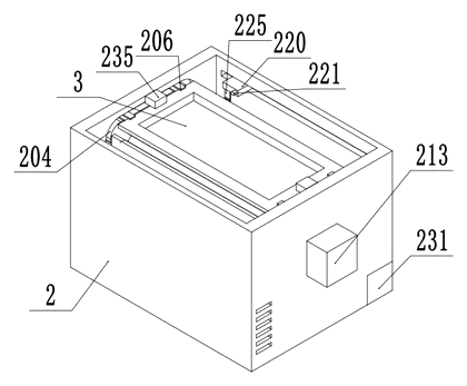 Automatic Cleaning Rodent Rearing Cage with Carousel Tray System - Patent Fig. 3