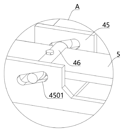 Street Lamp Angle Adjusting Mechanism with Rotatable Reflectors - Patent Fig. 8