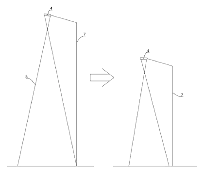Street Lamp Angle Adjusting Mechanism with Rotatable Reflectors - Patent Fig. 9