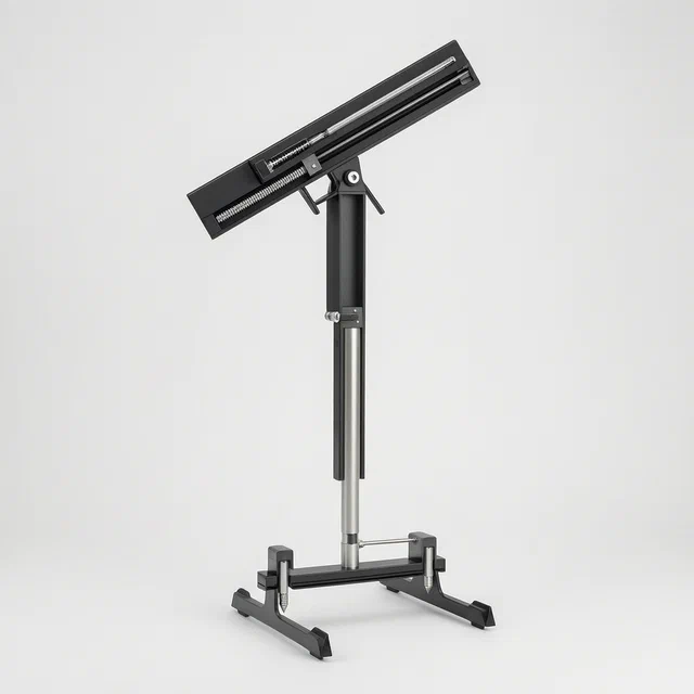 Mechanical Flying Disc Launcher for Pet Dog Training - product render