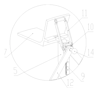 Automobile Transmission Belt Dismounting Device with Prying Mechanism - Patent Fig. 5