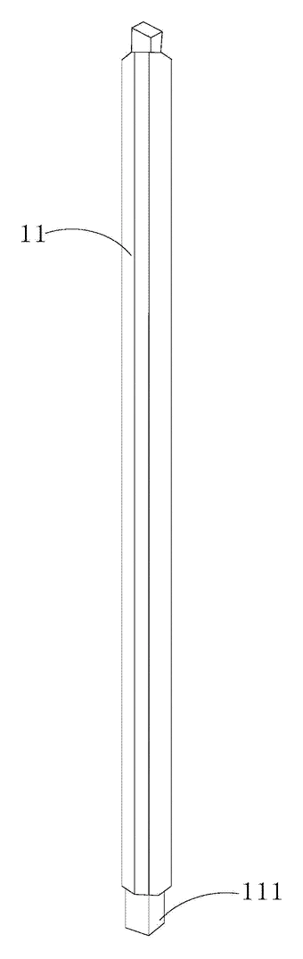Modular Open-End Wrench with Detachable Jaw Heads for Tight Spaces - Patent drawing - jaw head detail