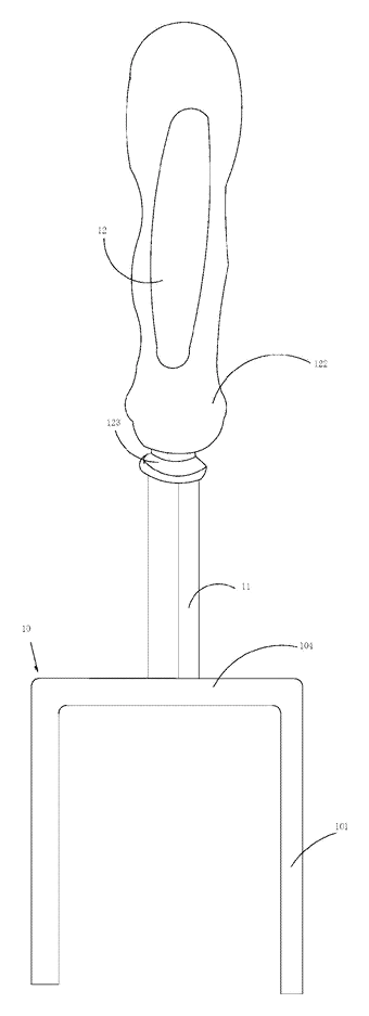 Modular Open-End Wrench with Detachable Jaw Heads for Tight Spaces - Patent Fig. 7