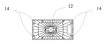 Thin Outdoor LED Video Wall Cabinet with Magnetic Modules and Tool-Free Locks - Patent Fig. 4