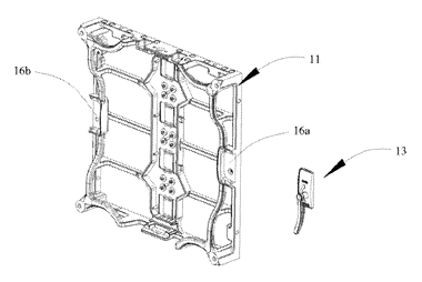 Thin Outdoor LED Video Wall Cabinet with Magnetic Modules and Tool-Free Locks - Patent Fig. 5