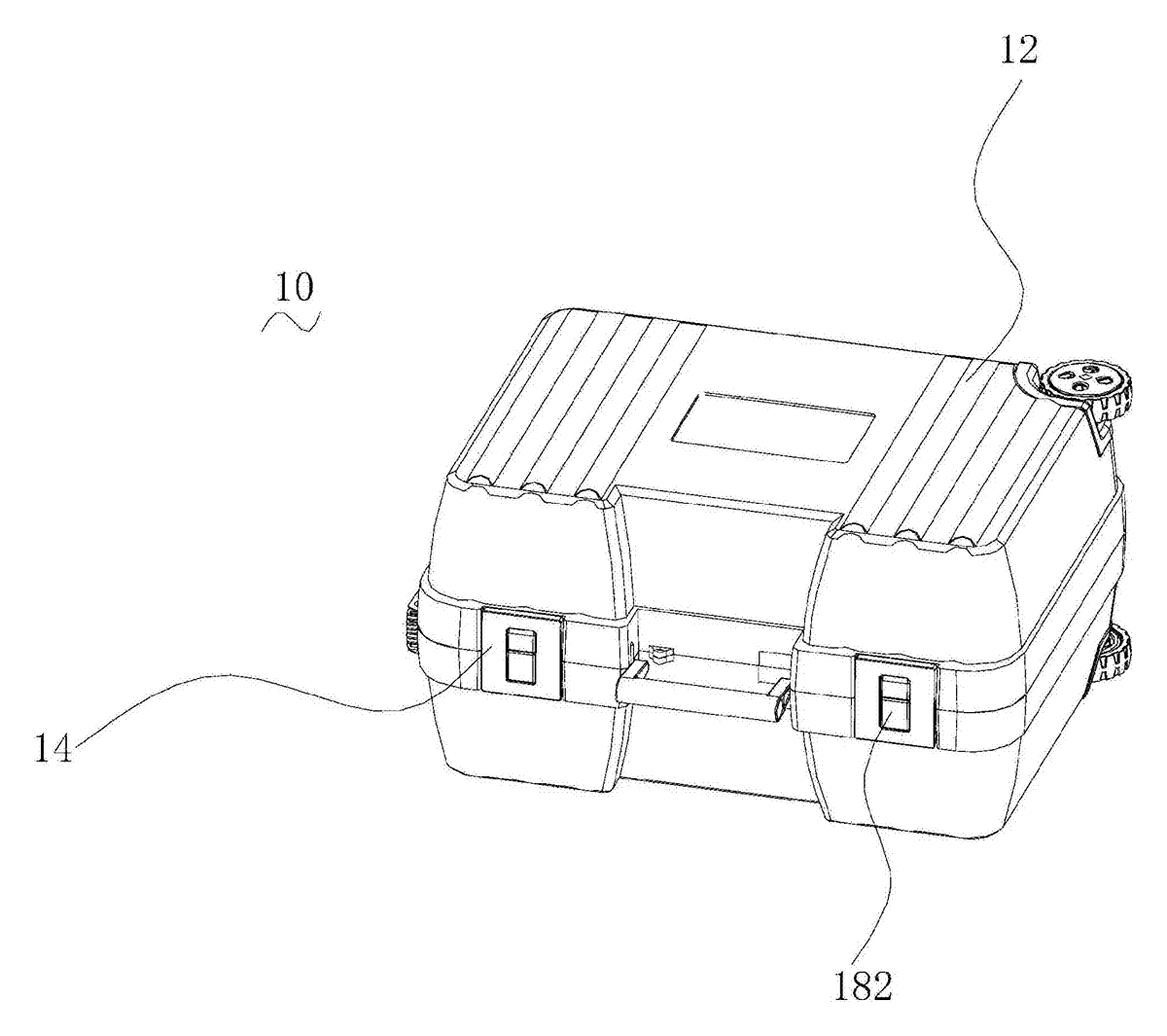 RFID-Enabled Smart Toolbox with Wireless Tool Tracking - patent drawing