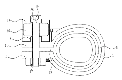 Cam-Lock Telescopic Pole for Garden Power Tools - Patent Fig. 2