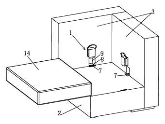 Composite Furniture Stable Structure with Connecting Plate and U-Clamp - Patent Fig. 4