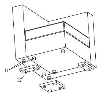 Composite Furniture Stable Structure with Connecting Plate and U-Clamp - Patent Fig. 5