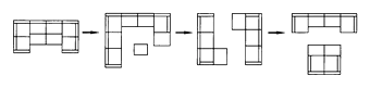 Composite Furniture Stable Structure with Connecting Plate and U-Clamp - Patent Fig. 6